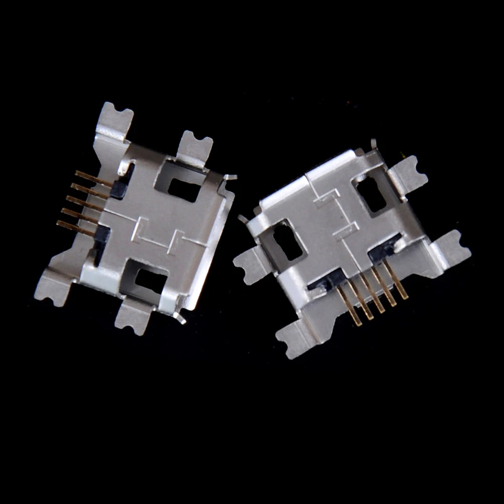 20 шт./лот Micro USB 5pin G22 SMD 4 фута Разъем для Ipad телефона разъем 5 Pin зарядки|Соединители|