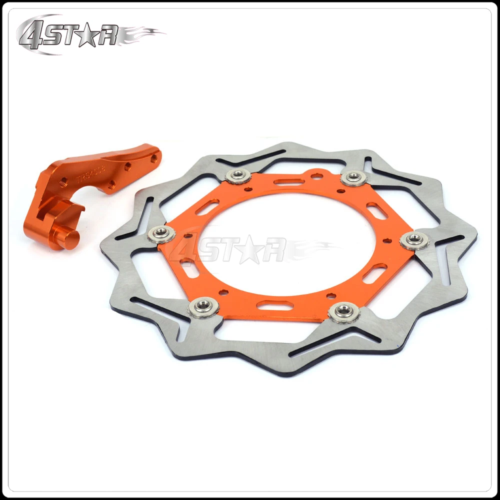 

270MM Flaoting Brake Disc+Bracket Front For KTM EXC EXCF EXCG EXCR GS LC4 SC MX MXC SX SXF SXS XCF XCW XCG XC Supermoto Enduro