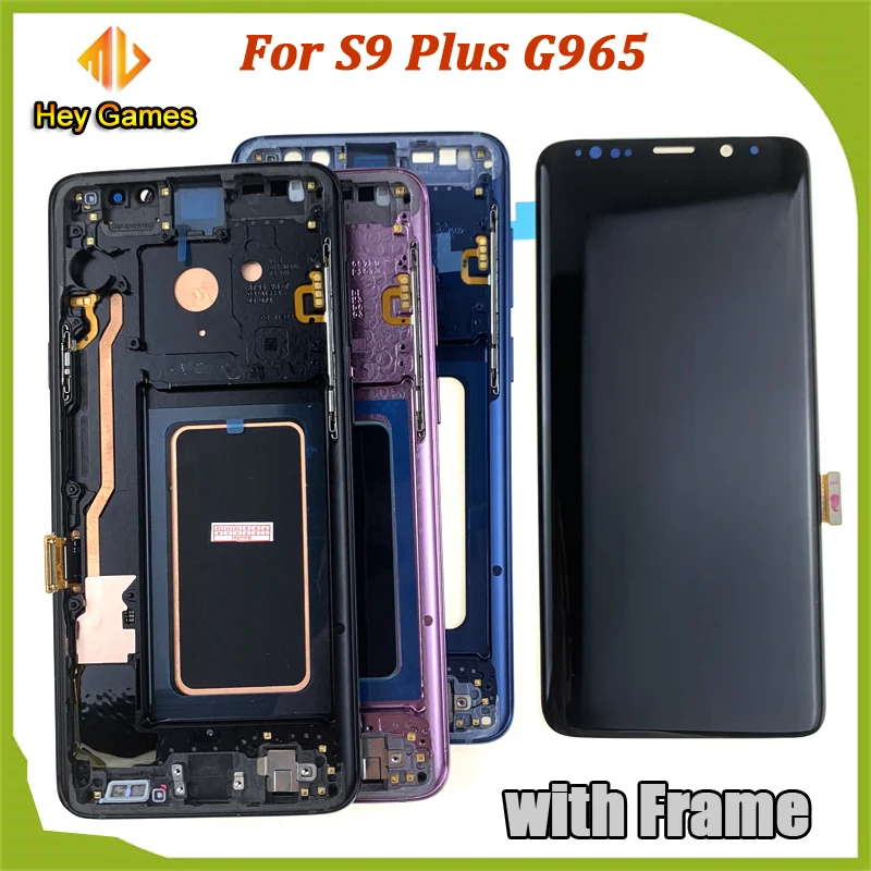 Оригинальный супер AMOLED Замена для SAMSUNG Galaxy S9 lcd сенсорный экран дигитайзер с