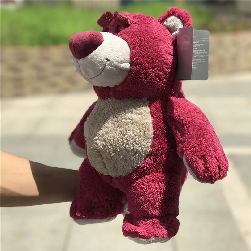 Бесплатная доставка 34 см Lotso обниматься медведь мягкая игрушка клубника история
