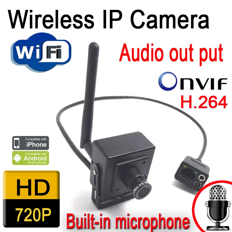 Беспроводная ip камера миниатюрная 720 P hd Wi Fi мини видеонаблюдения домашняя