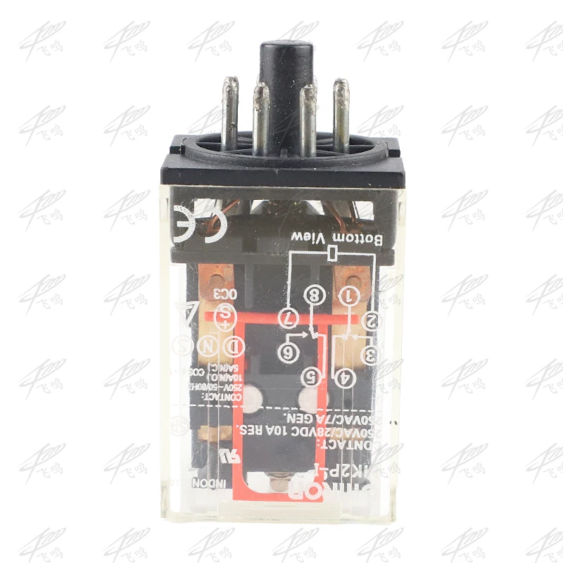 MK2P MK-2P MK2P-I один штекер реле 8PIN 2P подходит для 220 в 110 В AC 12 в 24 В DC катушка с цоколем