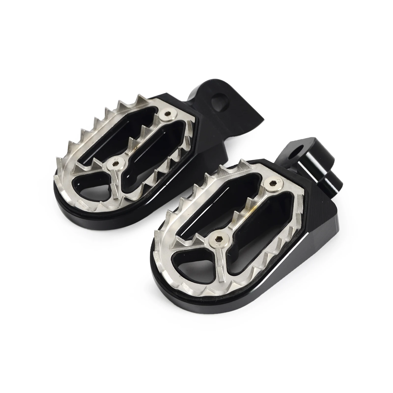 Мотоциклетная заготовка CNC широкие подножки Pegs подходит для Yamaha YZ85 YZ125 YZ250 YZ400F YZ450F