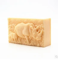 cute animal pattern rectangle soap making silicone molds square shape handmade soap mold food grade silicon mould