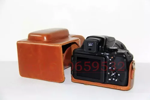 Высокое качество фото сумка из искусственной кожи Камера сумка для nikon P900 P900s DSLR цифровой Камера сумки на плечо 3 цвета