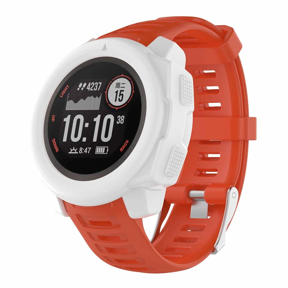 Light-weight Smart Protector Case Silicone Skin Protective Cover For Garmin Instinct Sports Watch | Электроника