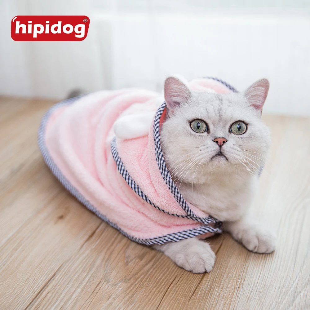 Hipidog мягкое Коралловое бархатное полотенце быстросохнущая супер впитывающая