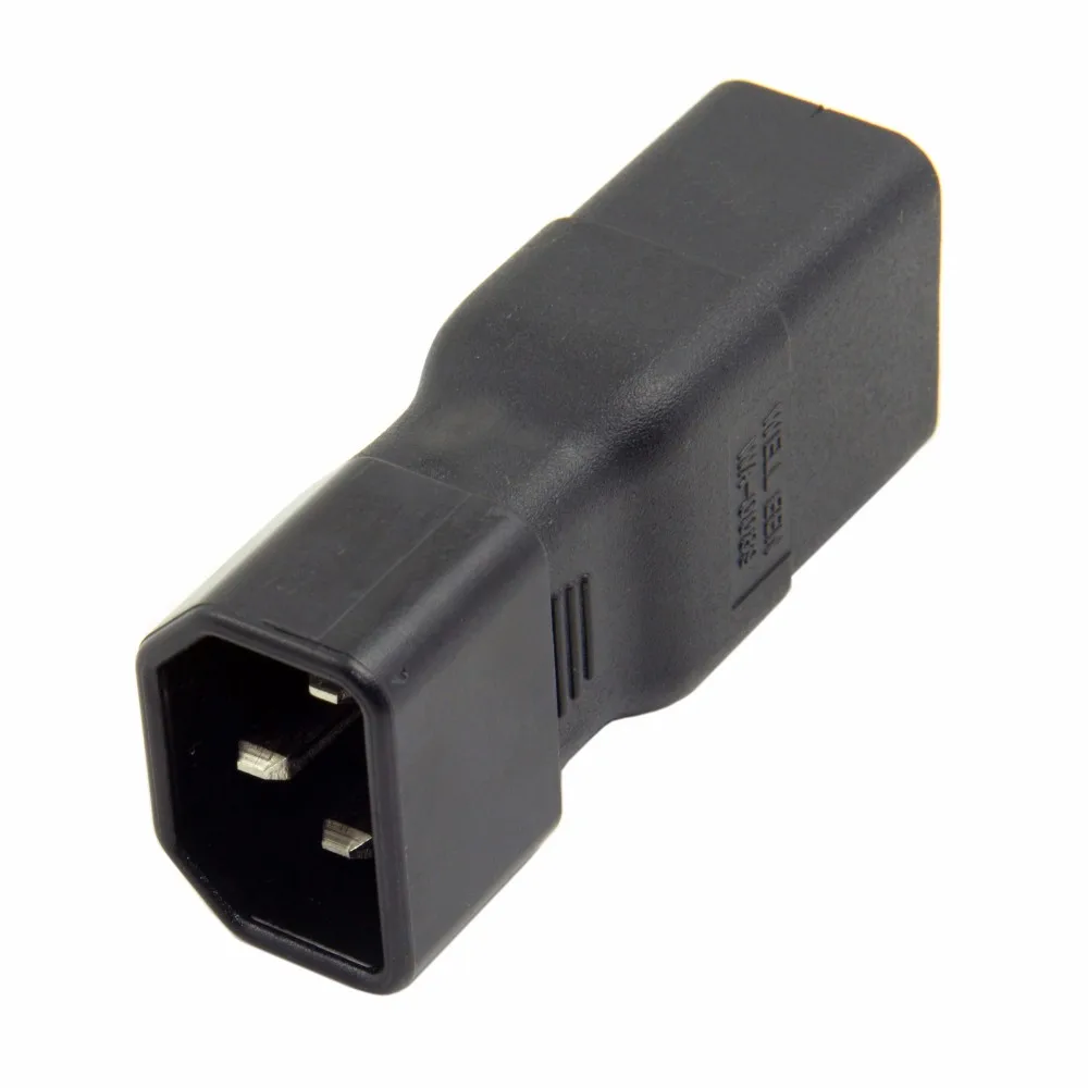 IEC320 мужской C14 к женскому C19 сетевой адаптер-удлинитель для PDU UPS 10А до 16А |