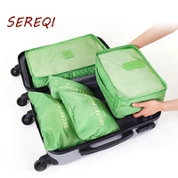 set 6 pcs homestorage bag clothes underwear tidy packing case waterproof luggage organizers mesh bag pouch travel accessories