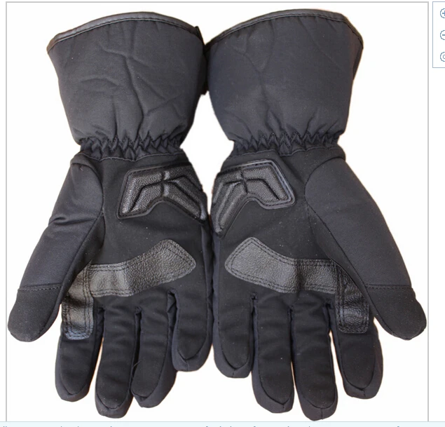 Безумная байкер мото перчатки зима теплая водонепроницаемый ветрозащитный
