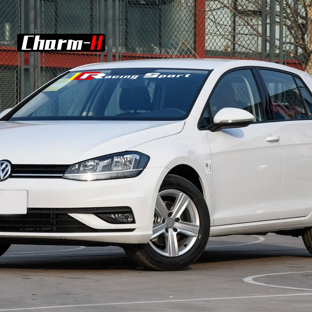 Стайлинг автомобиля переднее и заднее ветровое стекло для Volkswagen Golf 5 6 7 Polo Passat B5 B6