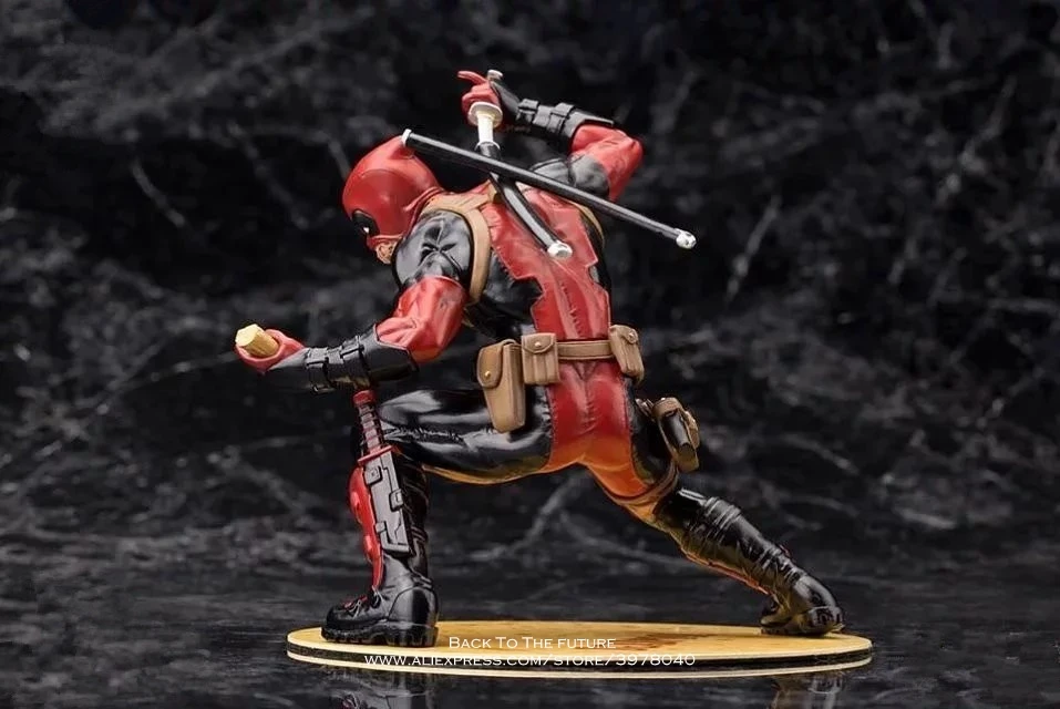 Disney Marvel X-men Deadpool 16cm Action Figure Anime Mini Decoration PVC Collection Figurine Toy model for children gift | Игрушки и