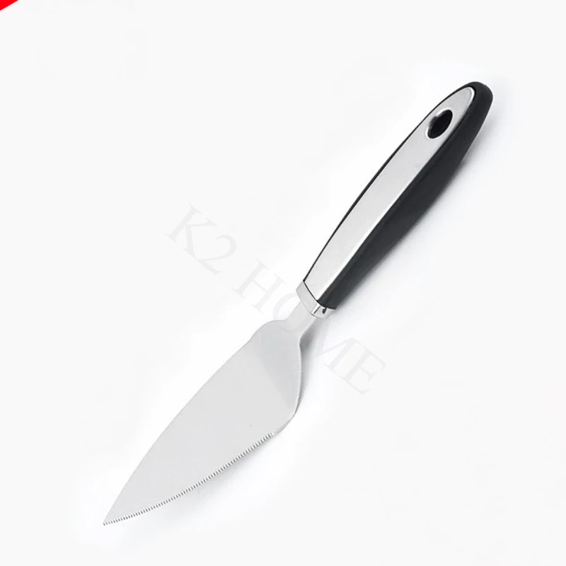 K2 HOME Stainless Steel Pie & Pizza Server Cake Slice Holder Transfer Triangular Spade Spatula for Baking Peel Turner | Дом и сад