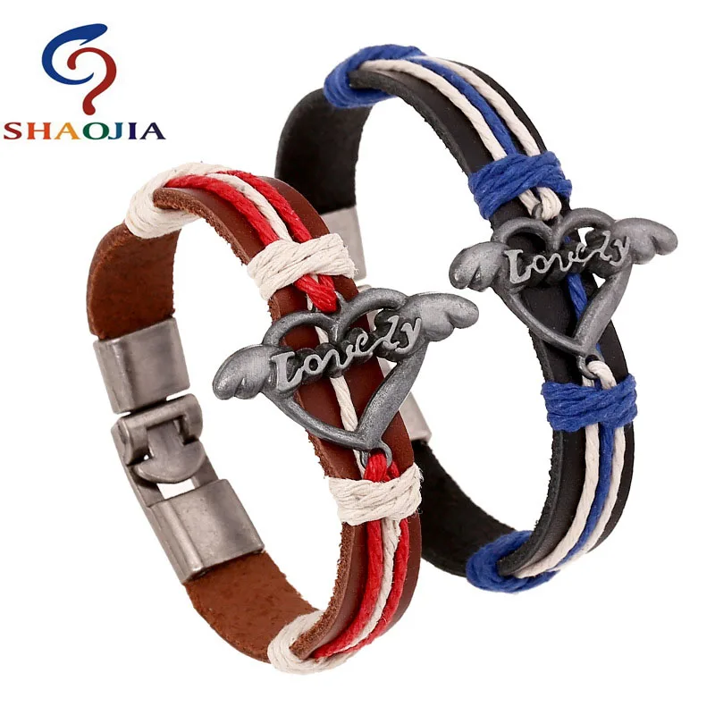 Браслеты-шармы "Летние влюбленные" из 2 предметов: милые металлические дельфины на настоящей коровьей коже, обернутые вокруг запястья для пары, плетеные украшения.