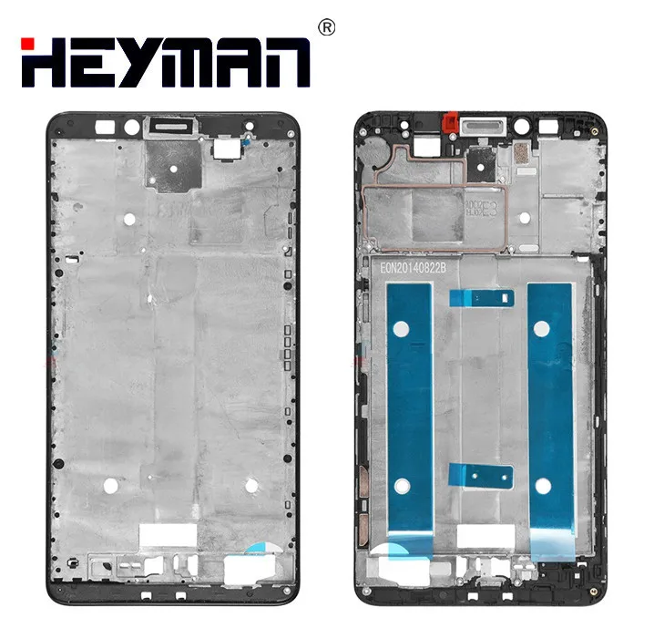 Black Frame Housing Корпус для huawei Ascend mate 7 MT7-L09 JAZZ-L09 экран средняя передняя рамка Корпус рамка держатель рамка задняя крышка чехол для двери - Цвет: Black Frame Housing