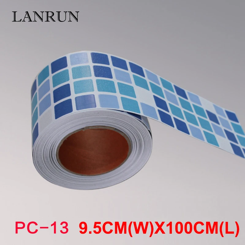 5 м линия талии настенная наклейка клейкая для кухни ванной туалета