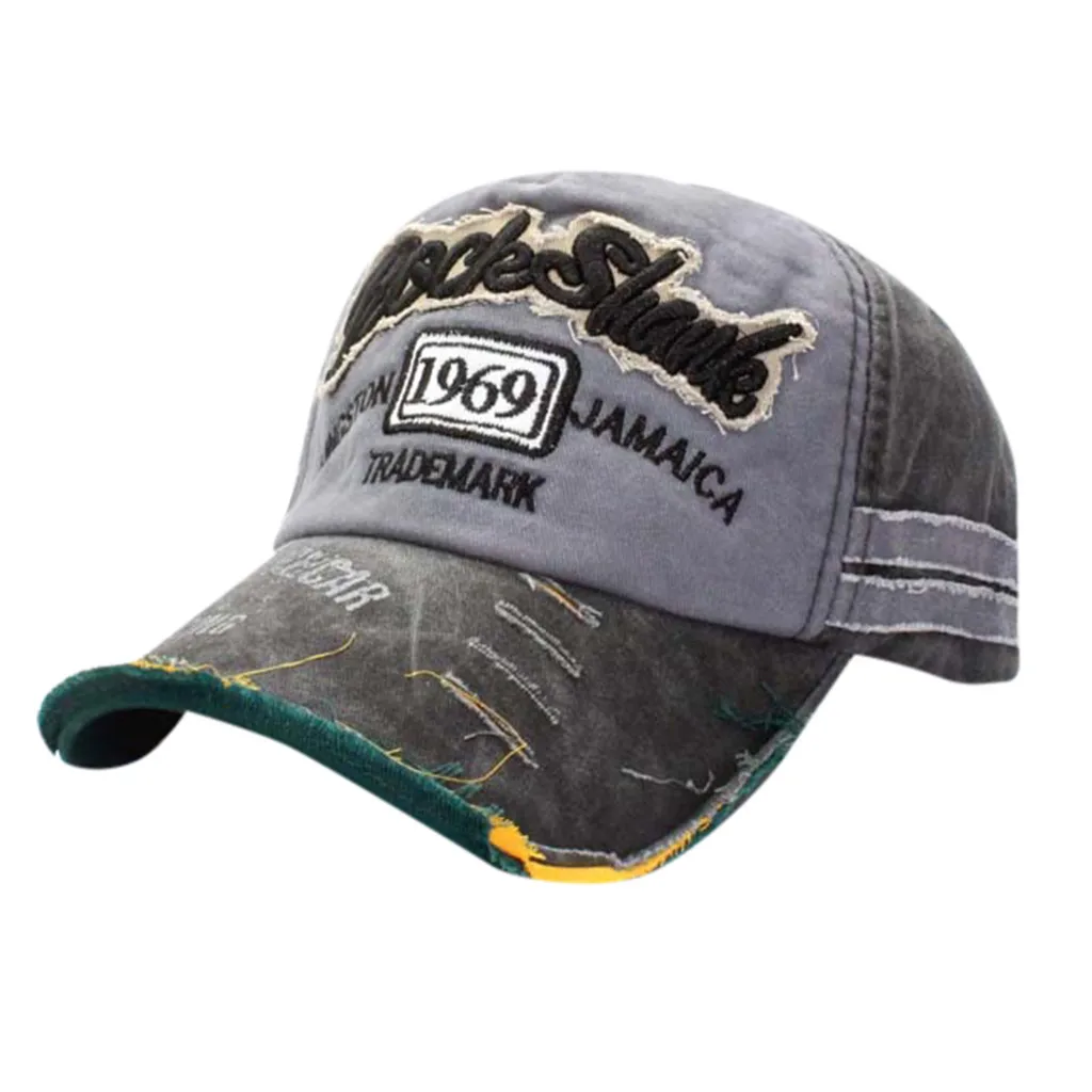 Мужская и женская винтажная бейсбольная Кепка унисекс хлопковая летняя