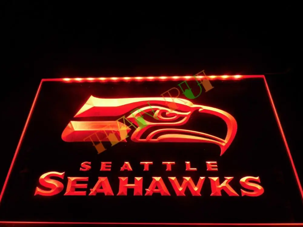 LD242- Seattle Seahawks Bar Pub LED Neon Light Sign home decor shop crafts | Дом и сад
