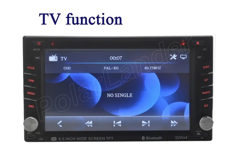 Авторадио " 2 Din стерео USB/SD/AUX Bluetooth Сенсорный экран DVD/CD плеер радио кассетный плеер дистанционное управление