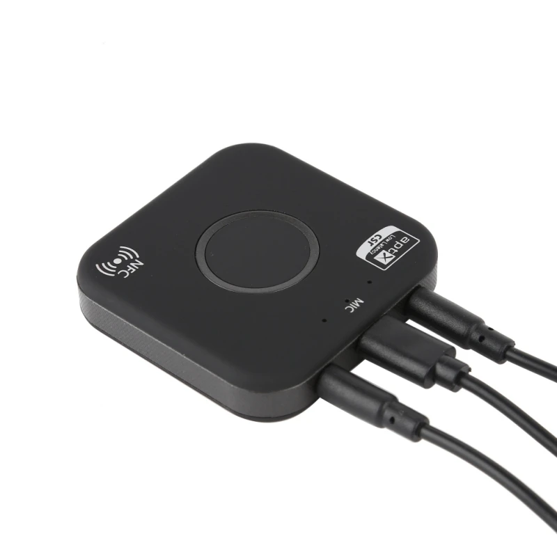 Беспроводной Bluetooth-передатчик и адаптер приемника 4 2 дюйма внешний звук NFC CVC6.0