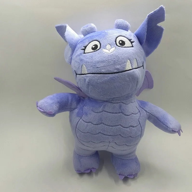 Фильм Vampirina плюшевая игрушка вамп летучая мышь девочка и фиолетовая собака Wolfie плюшевая кукла игрушка для детей подарки на год