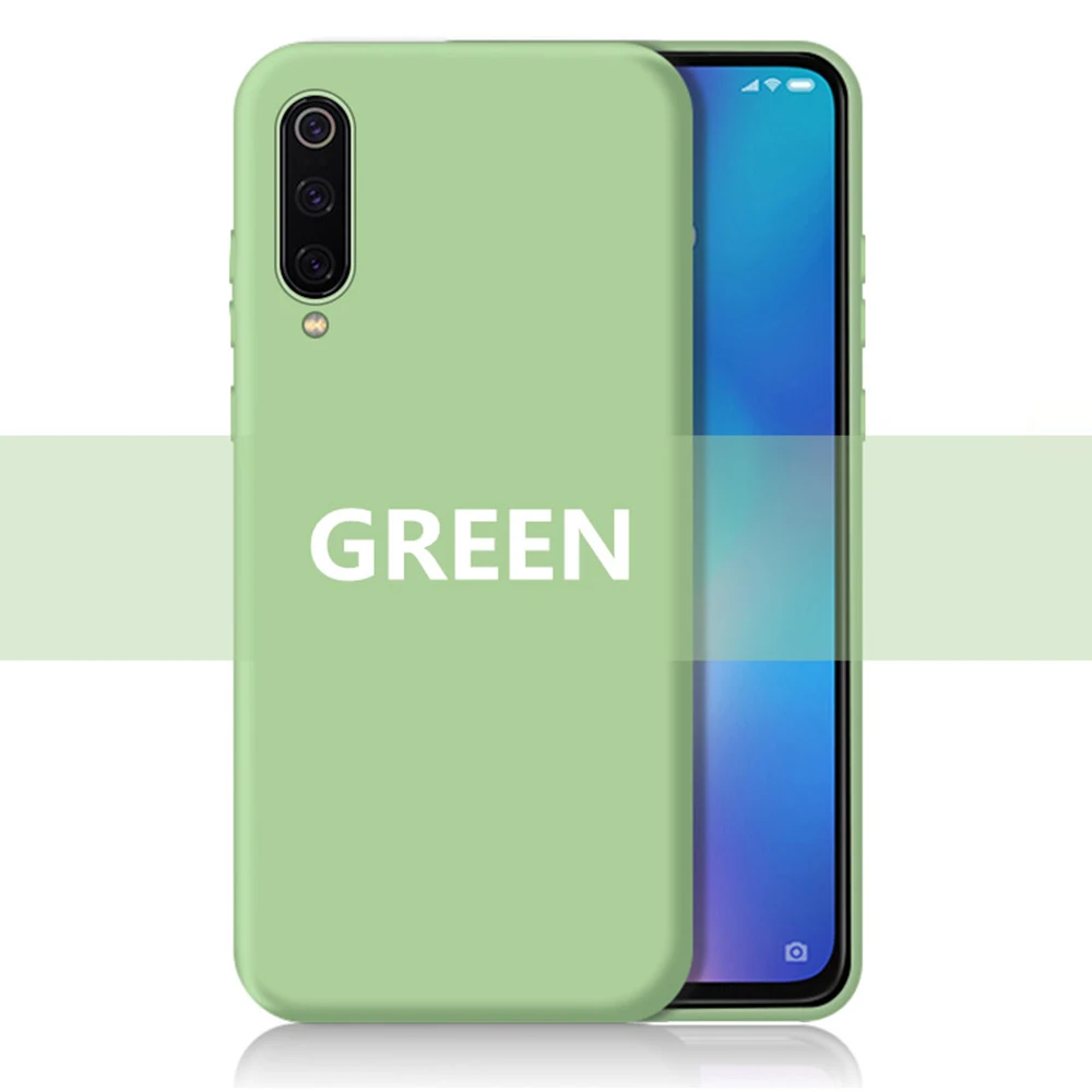 Для Xiaomi mi CC9 простой прочный дышащий Броня мягкая задняя крышка силиконовый чехол ТПУ для Xiao mi CC9 цветные Защитные чехлы для телефонов