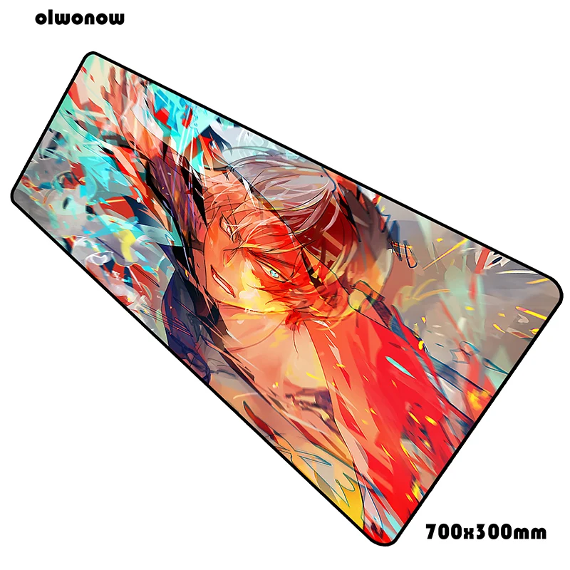 Size 700x300x3mm My hero academia коврик для мыши 700x300x3 мм офисная компьютерная мышь игровой мат геймпад пк эргономичная, игровая коврик для мыши padmouse - Цвет: Size 700x300x3mm