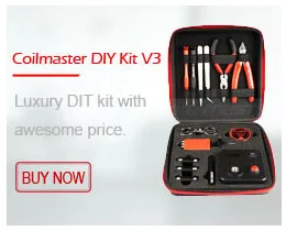 10 шт. Dhl мастер-катушка V3 набор инструментов сумка все-в-одном DIY инструмент Vape устройство восстановление RDA RDTA емкость RTA атомайзера