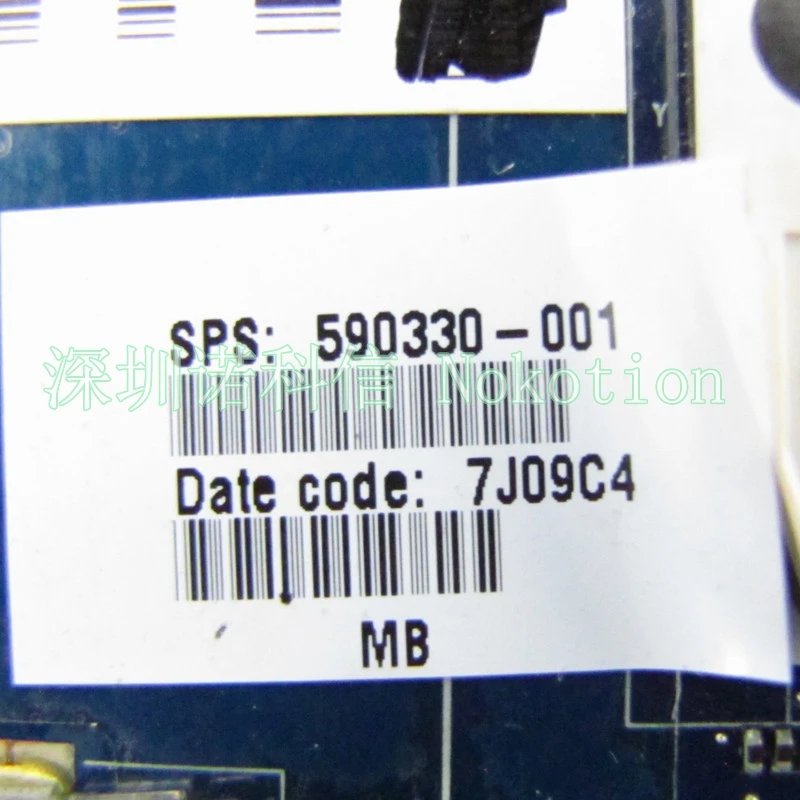 Материнская плата NOKOTION 590330-001 для ноутбука HP Compaq Presario CQ41 HM55 DDR3 | Компьютеры и офис