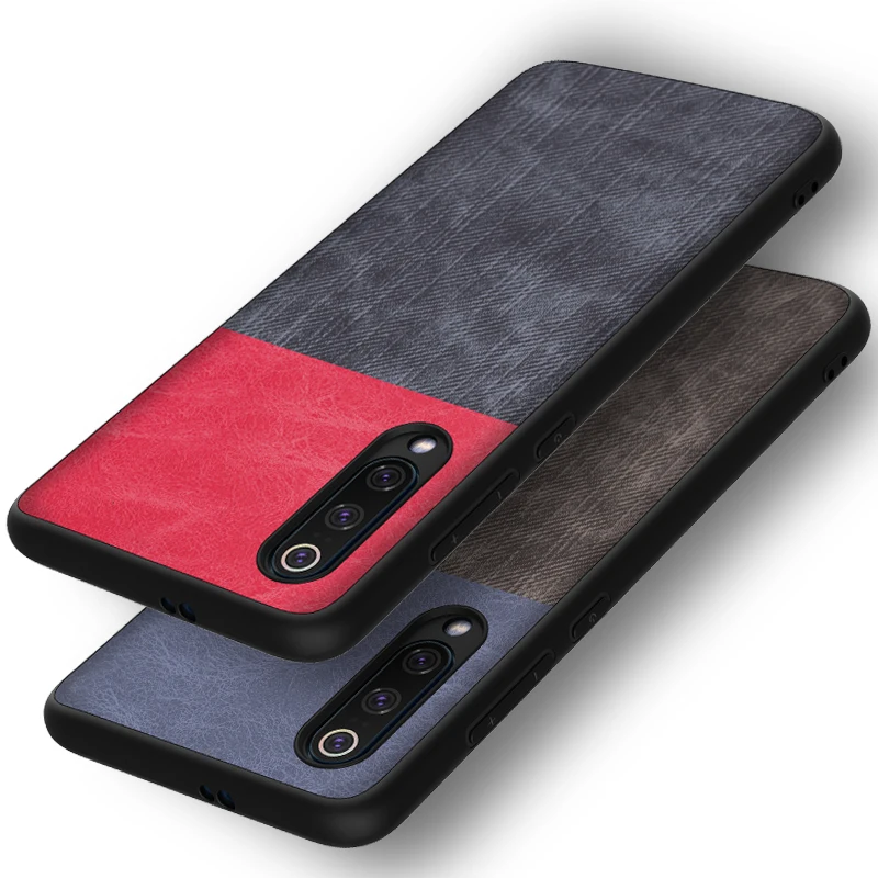 Чехол KEYSION для телефона Xiaomi Mi 9 роскошный комбинированный чехол из искусственной