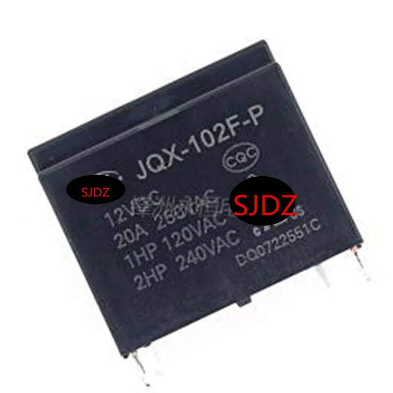 10 шт./лот HF 102F P 12VDC P/012 jqx 102f p 20A 250v|Интегральные схемы| |