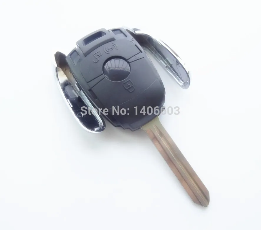 AUTEWODE Новинка подходит для Ssang yong чехол дистанционного ключа чистый SSANGYONG Kyron Rexton Fob