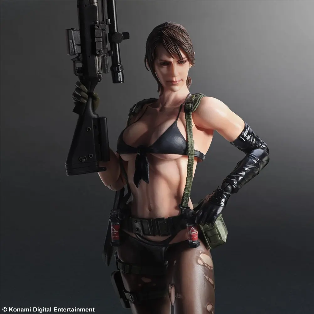 PLAY ARTS 27 СМ Металлическая Шестерня Тихая фигурка модель игрушки | Игрушки и хобби