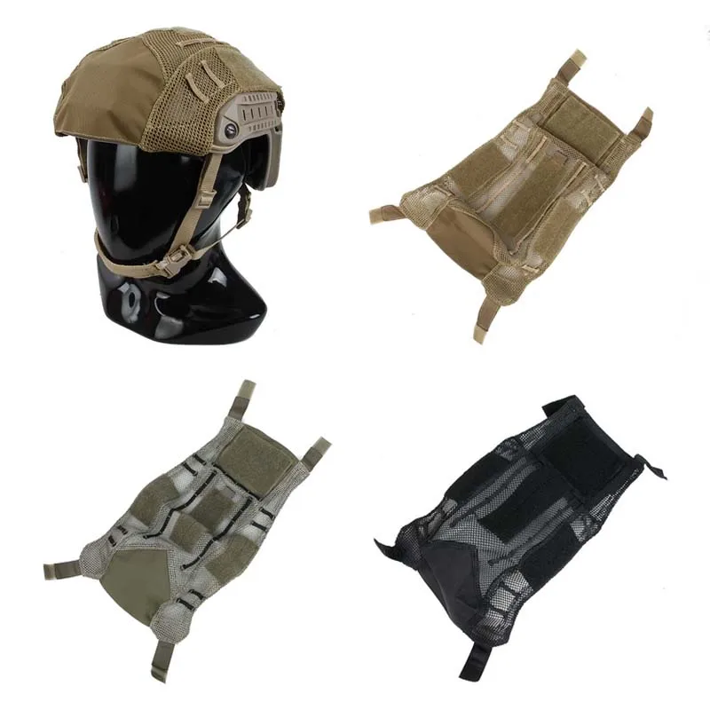 

New TMC MARITIME Outdoor Helmet Mesh Cover BK/CB/RG for M/L Tactical MT SF Helmet Protective Cover