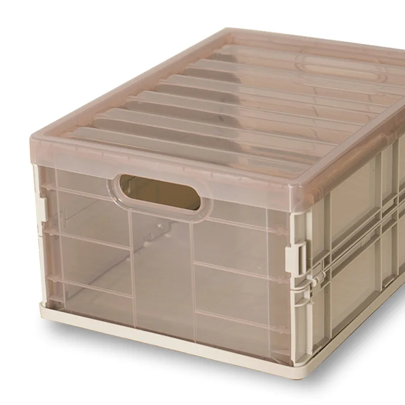

Folding Storage plastic Desktop storage box storage finishing case car underwear box Multifunctional portable storage box