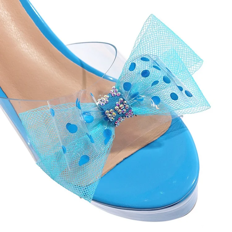Оригинальное предназначение; женские босоножки без шнуровки; босоножки на не сужающемся книзу массивном высоком каблуке; Прозрачная женская обувь; цвет черный, белый, серебристый; большие размеры 3-10,5