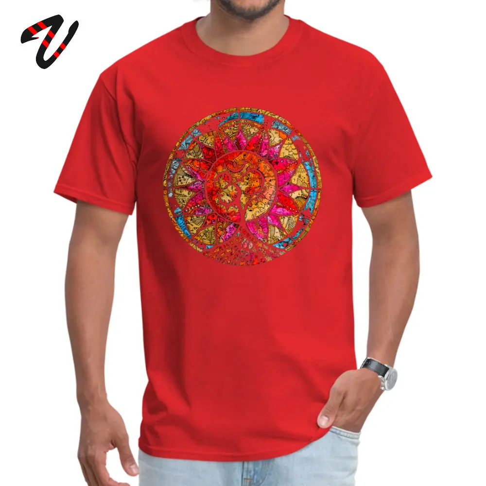 Футболка Древо жизни Мандала футболки летняя последняя новинка Camisa Новой
