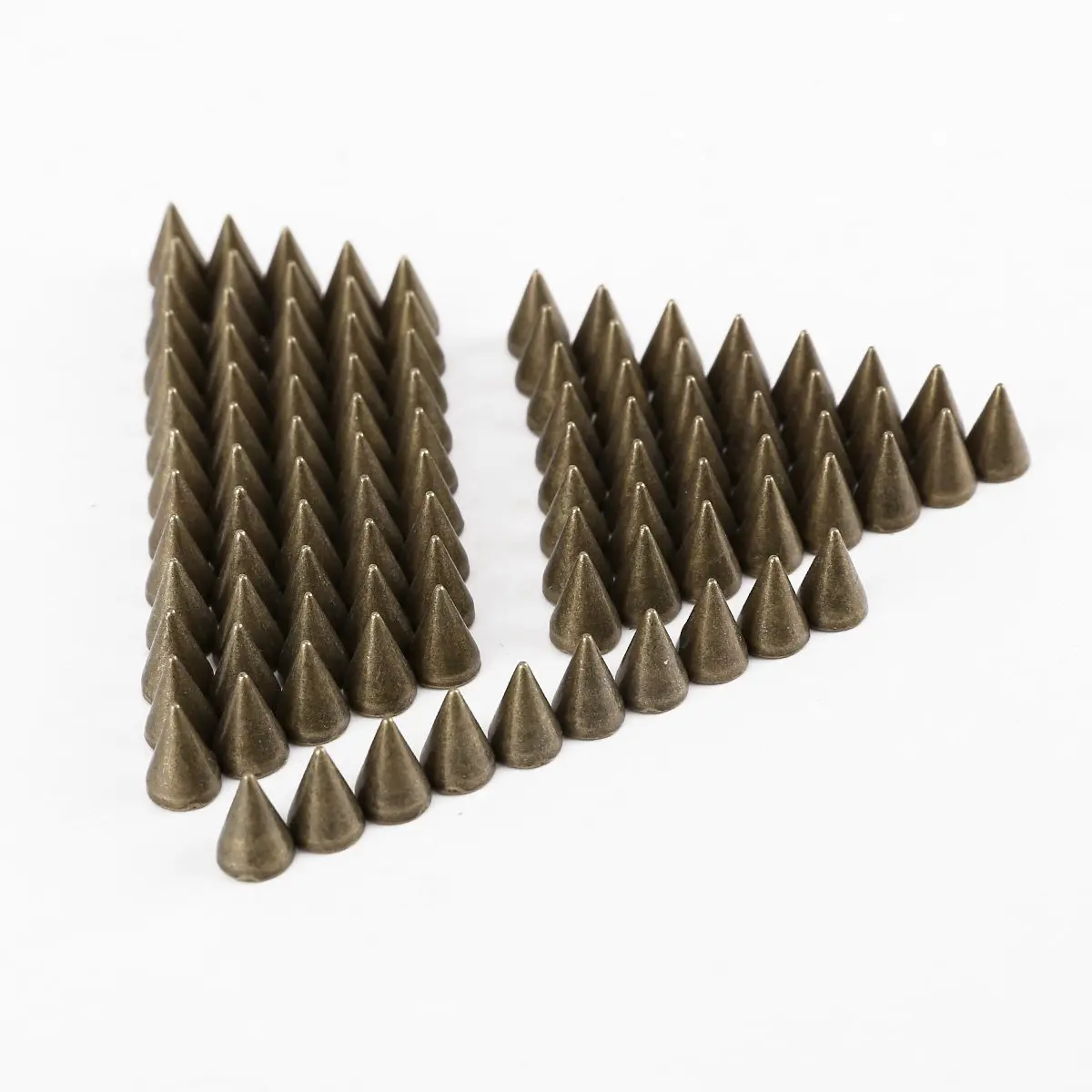 100 шт. 7*10 мм металлический конус шпильки и Шипы Screwback DIY Craft в стиле панк Заклёпки