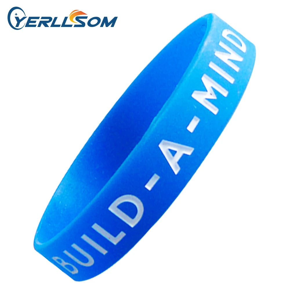 

1200pcs/Lot High Quality Custom Personalized Rubber Bands for promotional gifts Y060313