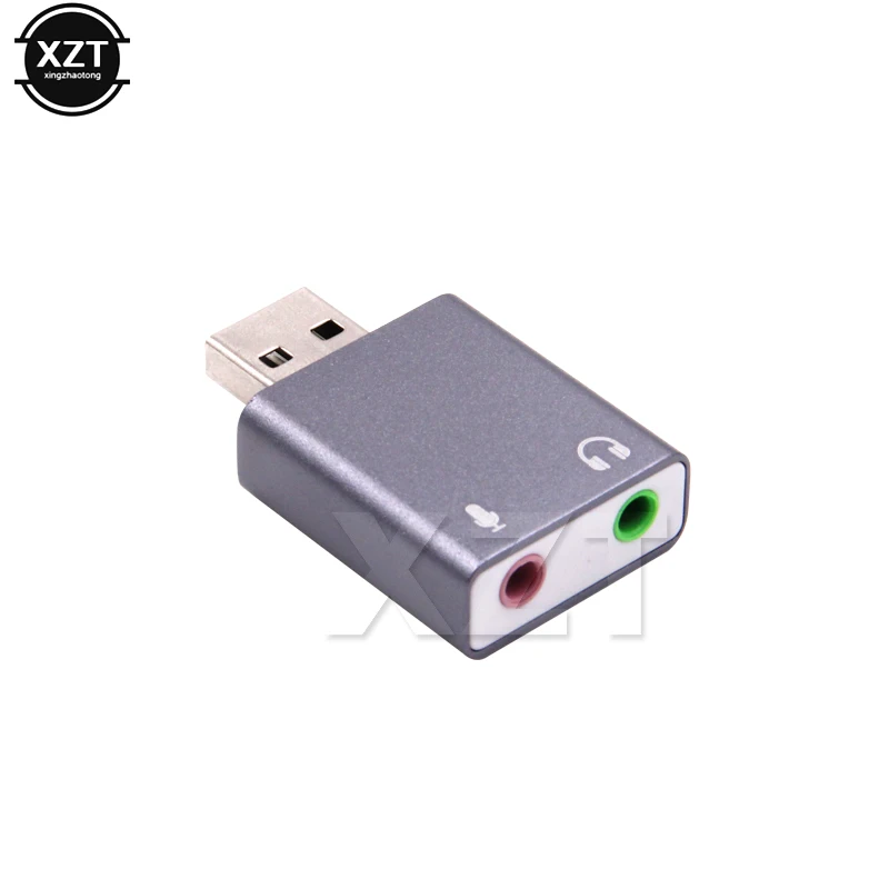 Высокое качество Внешний USB звуковая карта ультра-портативный Hi-Fi волшебный голос 7.1ch микрофон в портом аудиовыхода диск плагин звук