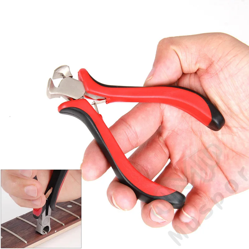 2 шт Fret Puller гриф Fret Repair инструмент протектор стальная пластина для электрогитары и бас - Цвет: Plier