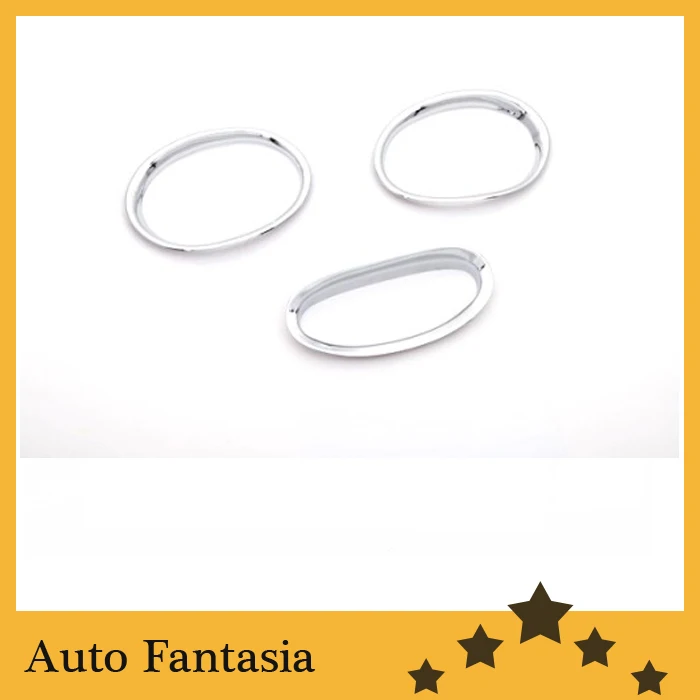 Хромированная передняя и задняя противотуманная фара для Peugeot 206/206cc-бесплатная доставка