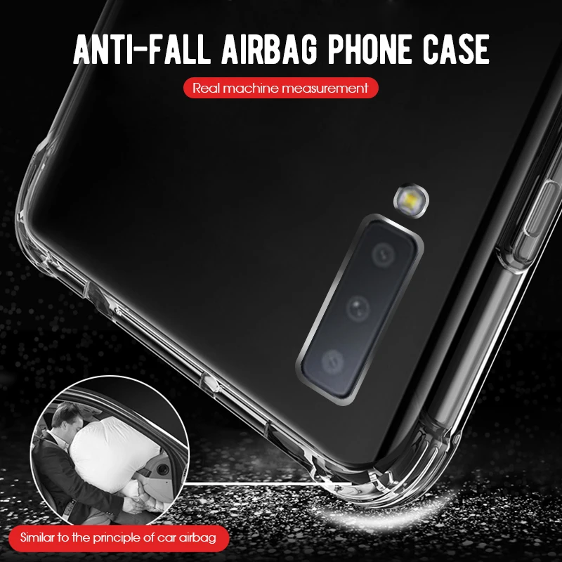1000 шт. противоударный мягкий чехол для Samsung Galaxy A9 Star Lite A8 Plus 2018 A6 A9S A8S A6S A10 A30 A40 A50 A7