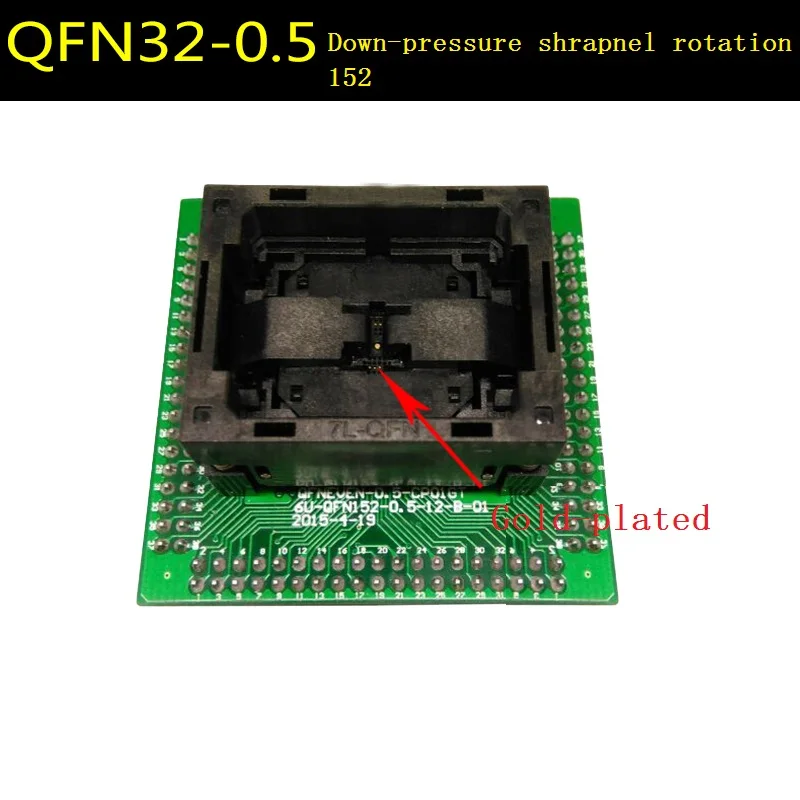 Новый QFN32 0.5 чип тестирование база давление пощечину передачи 152 горение