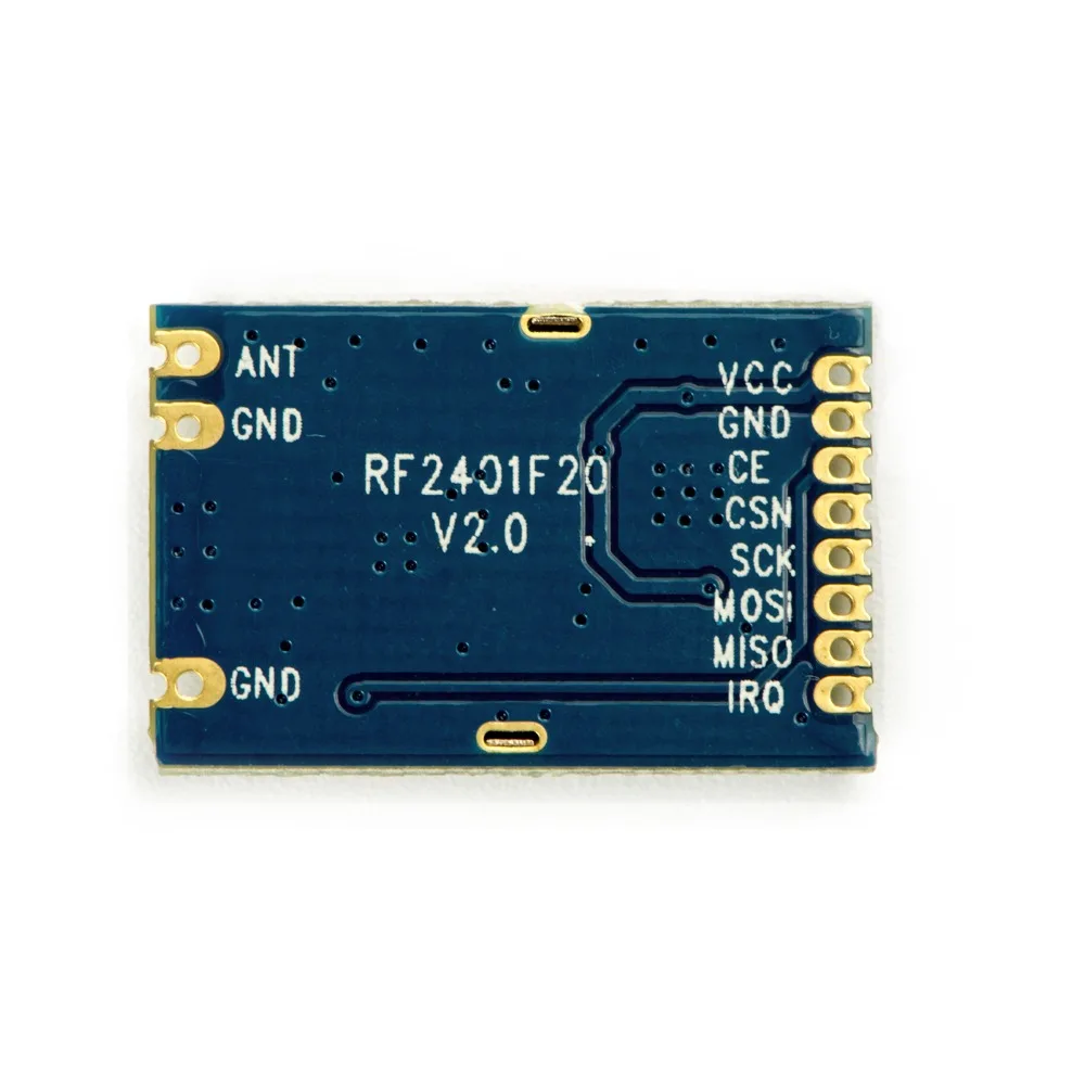 Модуль беспроводного приемопередатчика NiceRF 2 4G RF2401F20 100 мВт 500 м шт. чип NRF24L01 с
