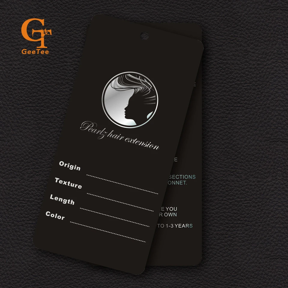 Изготовленный на заказ магазин фирменный логотип Женская бумага для наращивания