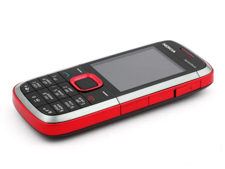 Nokia 5130 XpressMusic разблокированный мобильный телефон Bluetooth FM сотовый телефон Английский Русский Иврит арабский клавиатура поддерживает