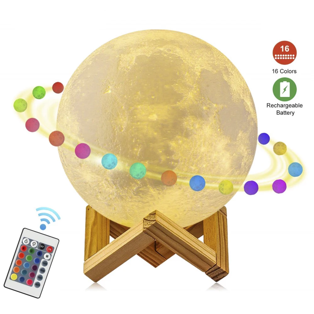 Светодиодный ночник с сенсорным/дистанционным управлением для детей детской