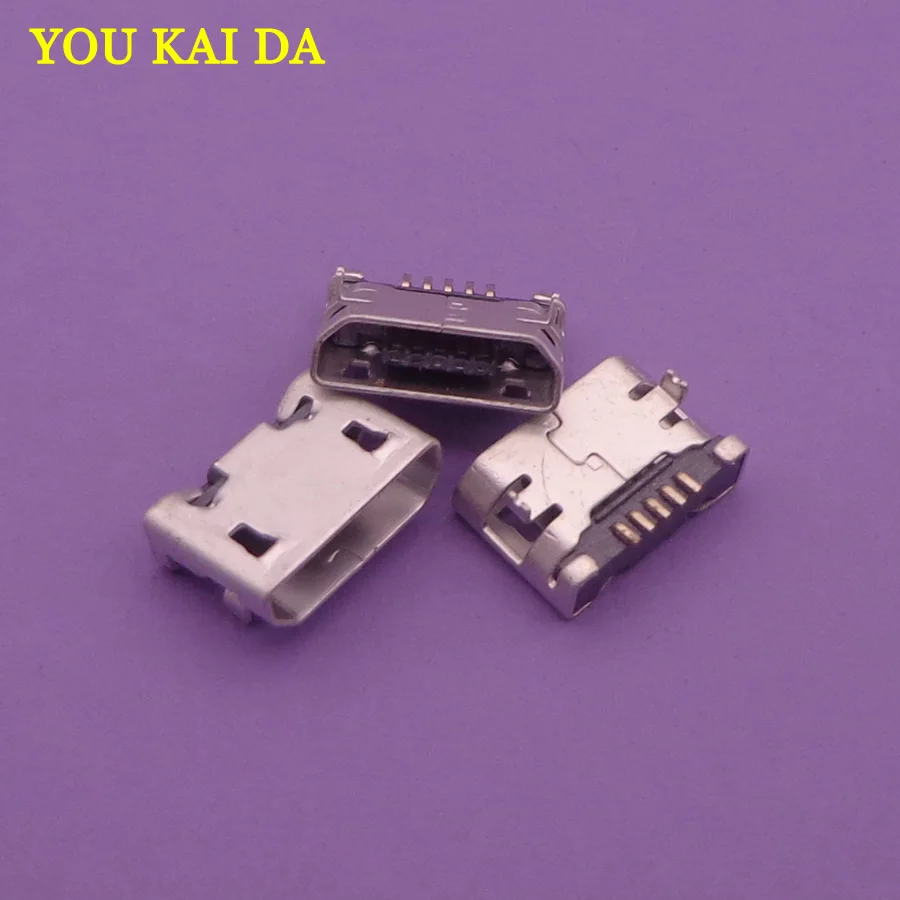 5 шт./лот для Lenovo PAD A1 07 E3 Mini Micro 5PIN USB коннектор разъема док станции передачи данных