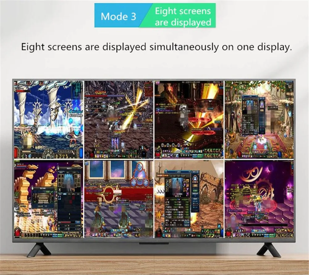 HDMI разветвитель изображения 16 в 1 выход 16X1 для DNF 32 открытый подземелье движущийся